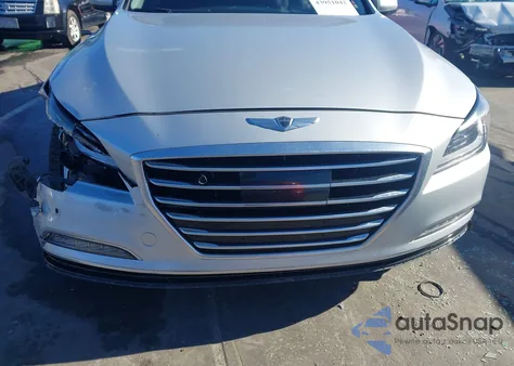 2015 Hyundai Genesis 5.0 из США, поврежденный, VIN KMHGN4JF0FU027593